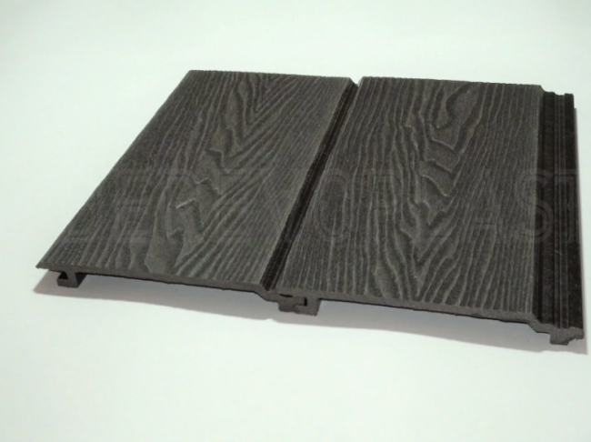 Фасадный ДПК Di-Plast 3D тиснение шоколад