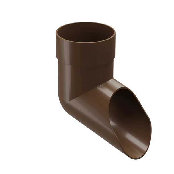 Наконечник для водосточной трубы Премиум (Premium), Каштан 8017 Наконечник для водосточной трубы Премиум (Premium), Каштан 8017