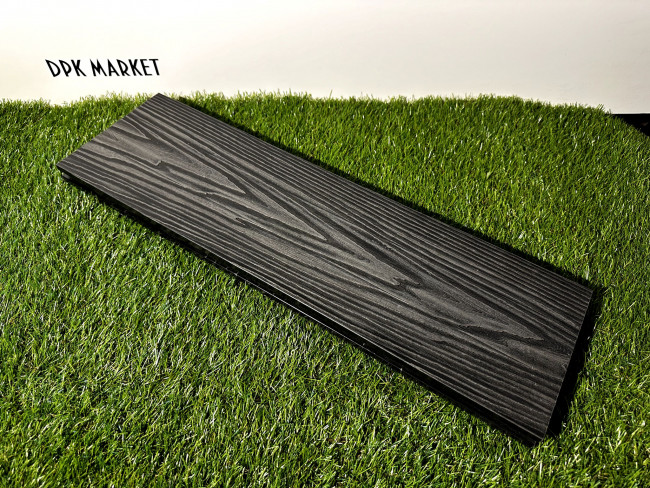 Террасная доска дпк WPC rotten Чёрный -Графит Террасная доска дпк WPC rotten Чёрный -Графит